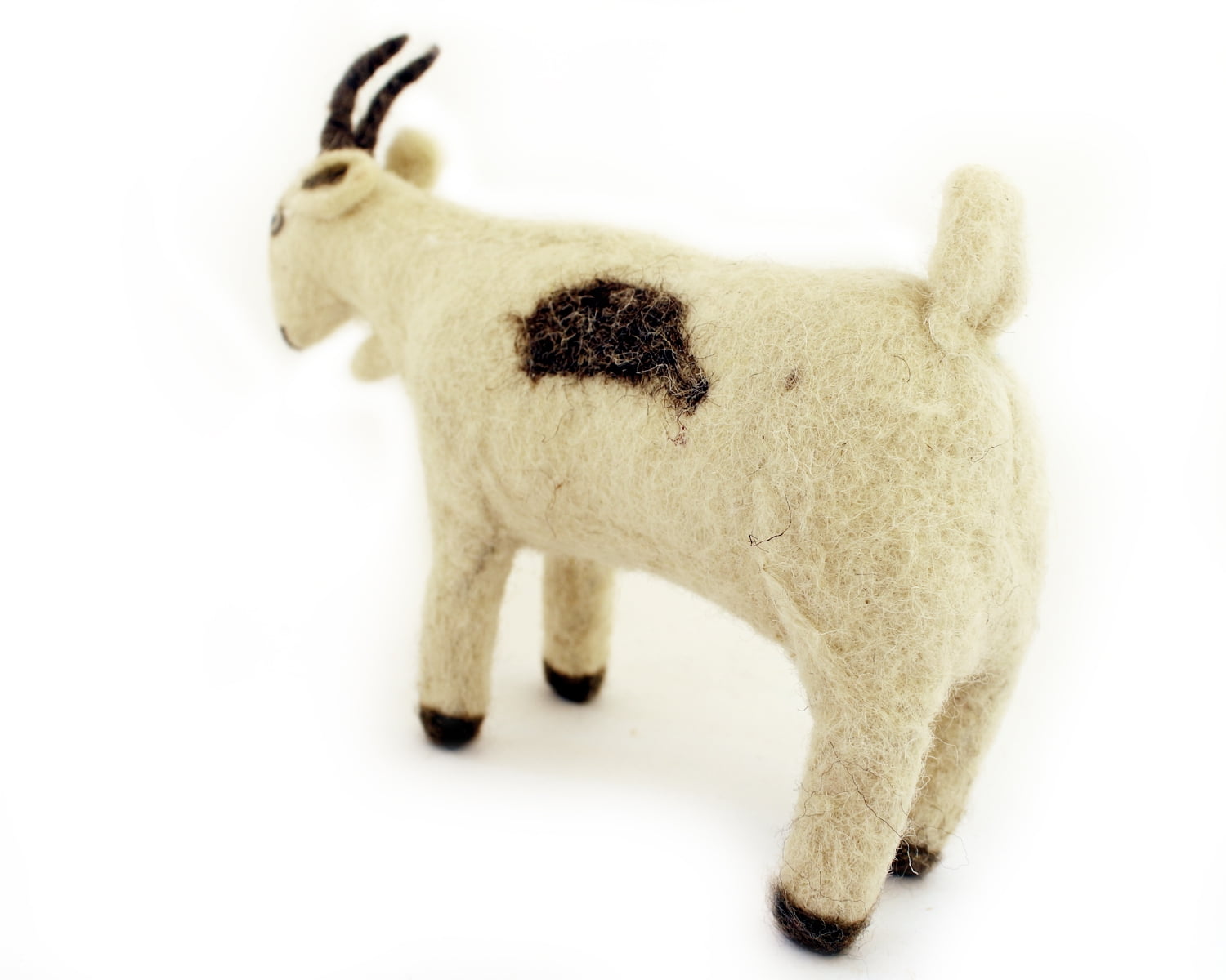 RF675 Needle Felt Goat Ornament