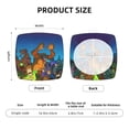 thumbnail image 6 of Lsque Scooby-Doo Printed Square Couch Cushion Covers, Floral Sofa Cushion Covers Replacement, Stretch Couch Covers for Couch-16.9in, 6 of 9