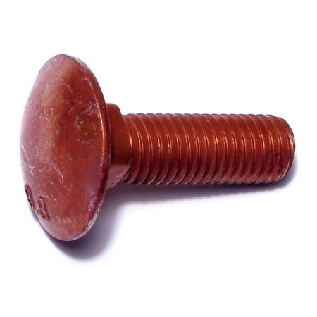 

12mm-1.75 x 40mm Zinc Class 8.8 Carriage Bolts (50 pcs.)
