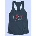 thumbnail image 3 of Love Me Lightning Racerback Tank Women -Image by Shutterstock, Female Medium, 3 of 4