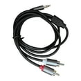 thumbnail image 4 of 3.5mm Male to 2 RCA Y Male Cable Splitter Cord Wire for TV Speaker Headphone 1M, 4 of 8
