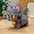thumbnail image 1 of 1020pcs Cute Cat Building Blocks Set - DIY Animal Series Puzzle, Challenging Assembly Toy for Creative Display Decor - Perfect Gift for Halloween, Thanksgiving, Mother's Day, Christmas, 1 of 5