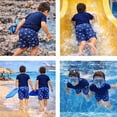 thumbnail image 5 of INGEAR Little Boys Quick Dry Beach Board Shorts Kids Swim Trunks UPF 50+ Swimsuit with Pockets, 5 of 6