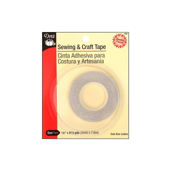 Basting Tape, 1/8" x 8-1/3 yd, Dritz