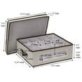 thumbnail image 2 of Household Essentials 12 Compartments, Windowed with Side Handles, Perfect for Special Occasion China, 2 of 8