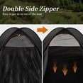thumbnail image 4 of Carpa Pop-Up RUNNZER para Una Persona con Mosquitero Negra, 4 of 8