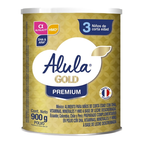 Fórmula de Inicio Alula Gold 3 Premium 900 gramos