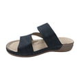 thumbnail image 2 of Sandalias de playa de cuña con punta abierta y huecos cómodos para vacaciones de ocio para mujer Wmkox8yii  ytu3280, 2 of 5