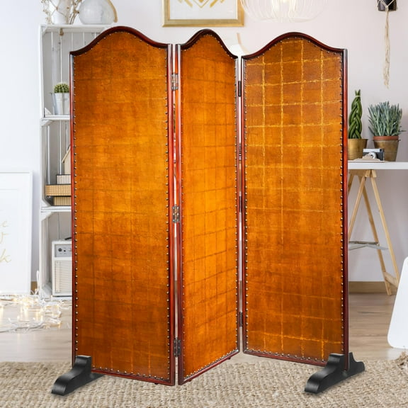 ETHZZLE 2Pcs Room Divider Panel Base Room Divider Display Stand Black Wood 11.6x3.1x1.4in