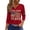 X008, variant on American Flag 250th Anniversary T Shirt Women 3/4 Sleeve V Neck Button 1776-2026 USA Tops