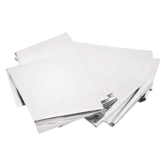 Manta de Emergencia Rescate, Térmica Supervivencia, Cálida, Aislante para Dormir, 140 X 210 cm