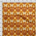 thumbnail image 3 of oneOone Cotton Cambric Fabric Paisley Ikat Printed Craft Fabric BTY 56 Inch Wide, 3 of 4
