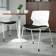 thumbnail image 5 of HON Basyx Contempo Guest Chair, 2 Pack, White/Black (BSX412VA10W), 5 of 16