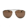 thumbnail image 2 of Lacoste Men's Gunmetal Pilot Sunglasses L177S 033 59, 2 of 5