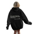 thumbnail image 2 of Dear Person Behind Me Hoodies for Women Mental Health Matters Inspirational Positive Hooded Sweatshirt with Pockets, 2 of 6