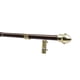 thumbnail image 2 of Cortinero Ajustable Novacort Café 122-218 Cm, 2 of 3