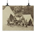 thumbnail image 2 of Print: Group Of Officers At Headquarters Army Of Potomac, June 1863, 2 of 4