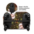 thumbnail image 4 of Balery Luggage Cover Vibrant Field Of Blossoms Print Suitcase Covers for Luggage Elastic Washable Suitcase Protector Fits 18-32 Inch Luggage-Medium, 4 of 9