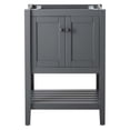 thumbnail image 4 of Prestige 23" Bathroom Vanity Cabinet (Sink Basin Not Included) Gray, 4 of 8