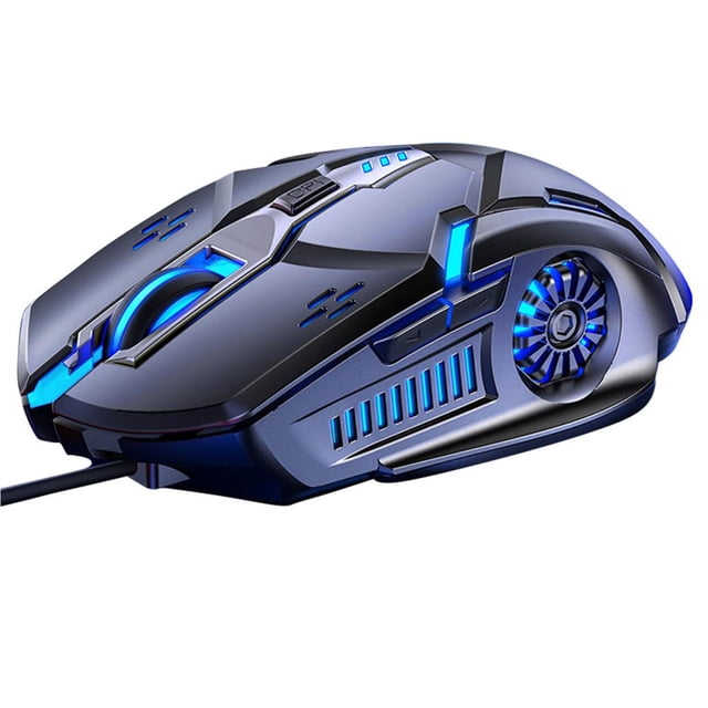 braveheart Gaming Mouse 6D 3200DPI Adjustable Wired LED Computer Mice Silent Mouse for Laptop PC No.1