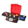 thumbnail image 4 of Juego de juguetes de barbacoa para niños pequeños, kits de cocina de comida, utensilios de cocina de simulación, juguetes para edades de 3 a 6 años, rojo, 4 of 10