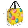 thumbnail image 3 of Disketp Easter eggs (2) for Insulated Lunch Bag for Women and Men, Perfect for Work, Hiking, Picnic, 3 of 8