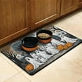 thumbnail image 3 of Happy Halloween Pumpkin Pet Food Mat Absorbent Water Non-Skid 17x30 Inch Pet Food Mat Spider Bat Dog Feeding Mat EcoFriendly Durable Pet Placemat, 3 of 7