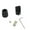 Black, variant on YongCo USB 5Pin Shell Case Data Cable Wire Plug Metal for Shell DIY Accessories Housing Charging Cable Repair Accessories