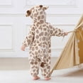 thumbnail image 4 of Toddler Boys' Long Sleeve Hooded Jumpsuit Animal Kids Dress up Clothes Boys Halloween 2-3 Years, 4 of 5