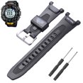 thumbnail image 2 of Correa de caucho adecuada para Casio Protrek Prg-240 PRG-40 Pathfinder Series Correa de reloj deportiva impermeable para hombre Accesorios, 2 of 5