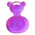 thumbnail image 1 of Trineo de Nieve Resistente con Asas Portátil para Adultos Niños y Niños Pequeños Fabricado en Material PP Adecuado para Fiestas Navideñas Cumpleaños Violeta, 1 of 8
