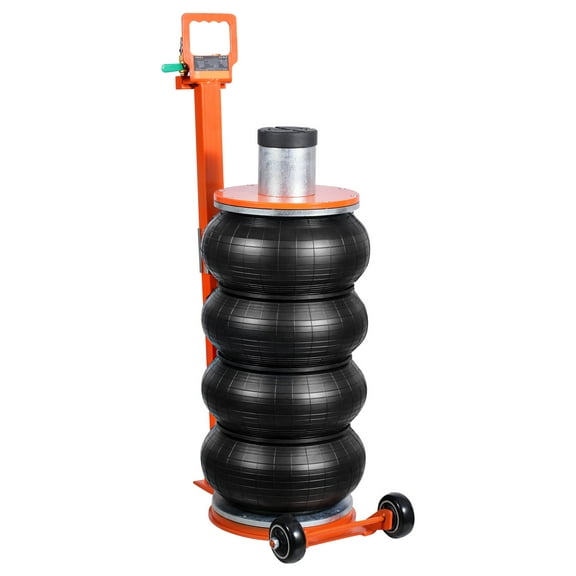 KFFKFF Air Jack, 6 Ton/13000 lbs Capacity, 2-5 S Pneumatic Lifting Mechanism with Extended Column & Modifiable Handle, Convenient & Compact Lifting Device with Durable Rubber Cushion