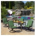thumbnail image 7 of ARDEN Outdoor Dining Chair Cushion, 20 x 20, Rain-Proof, Fade Resistant, 20 x 20, Moss Green Leala, 7 of 7
