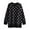 Black, variant on Cameland Sweaters for Women Long Sleeve Crewneck Cute Heart Print Knitted Pullover Sweaters