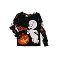 thumbnail image 2 of Casper the Friendly Ghost Toddlers' Halloween Glow In The Dark Pajama Top and Pants Set, 2-Piece, Sizes 12M-5T, 2 of 3
