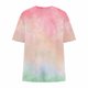 thumbnail image 4 of Fiudx Ofertas de La Semana Camiseta Informal con Estampado de Letras para Mujer, Top de Manga Corta con Cuello Redondo y Hombros Caídos, 4 of 4