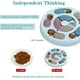 thumbnail image 4 of Juguetes de rompecabezas para perros, juguetes alimentadores de rompecabezas de comida para perros para entrenamiento de IQ y enriquecimiento mental, rompecabezas de golosinas para perros (a, 4 of 5