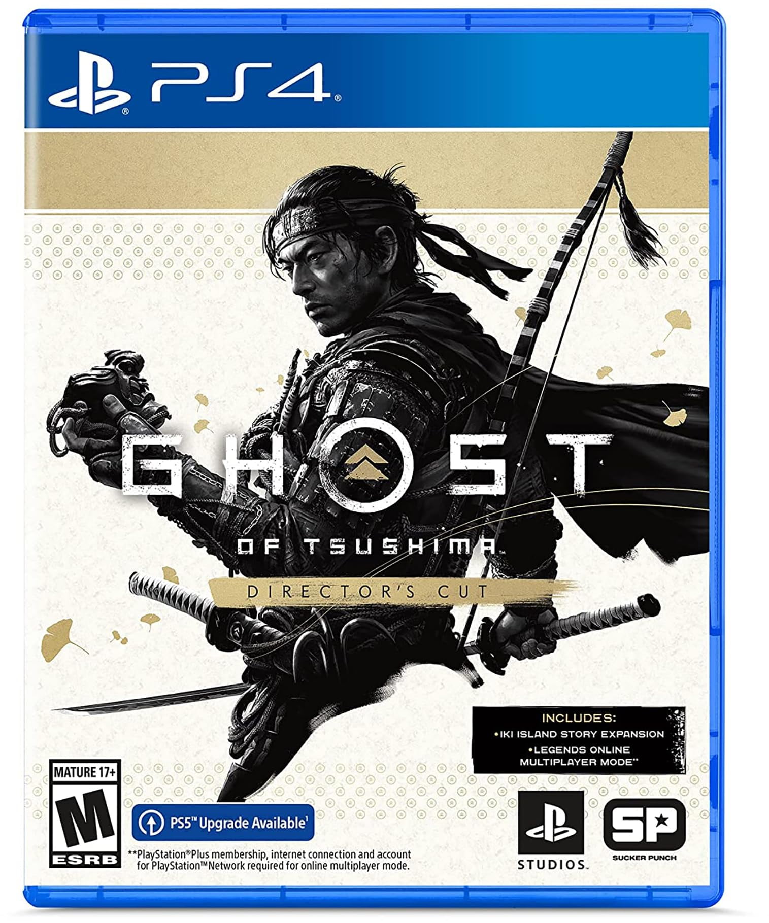 Ghost of Tsushima Director's Cut - PS4, 1 Game, Action Adventure