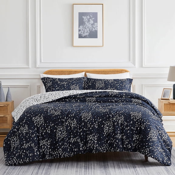 Botanical Forest Reversible Duvet Cover Set