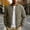 A_ Army Green Coats for Men, variant on Mens Lapel Contrast Stitch Utility Shirt Jacket Snap Button Dual Chest Pocket Relax Fit Outerwear for Casual Office Weekend Walking Outfits Black XS
