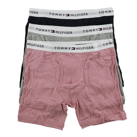 Tommy Hilfiger Mens Cotton Underwear Boxer Briefs, Multicoloured, Small
