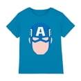 thumbnail image 1 of Captain America T-Shirt Visage Garçons/filles, 1 of 3