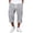 Gray, variant on Inleife Men's Casual Solid Short Pants Drawstring Waist Athletic Gym Shorts With Pocket