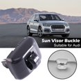 thumbnail image 3 of 2x Sun visor hook holder clips for Audi A1 A3 A4 A5 Q3 Q5 Black 8W0857562A Best Q2R5, 3 of 9
