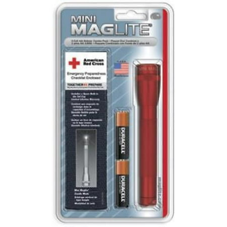 Aa Cell Holster - Mini Maglite Red 2