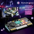 thumbnail image 3 of Lecteur de Disque DJ Fonctionnel Simulation Peut Être Joué Instruments de Musique pour Enfants Débutants avec Microphone Jouets Éducatifs Allumez la Passion de Votre Enfant!, 3 of 4