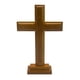 thumbnail image 2 of Cruz de Madera de Pie para Altar Decoración de Mesa Escultura Religiosa Y Adorno con Soporte Estable Adecuado para El Hogar La Iglesia Y La, 2 of 7