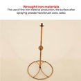 thumbnail image 4 of 6 Glasses Upside-down Goblet Holder Wine Glass Holder Countertop Wine Glass Holder Stemware Rack Desktop Goblet Storage Rack for Kitchen Restaurant Wine Cellar, 4 of 9