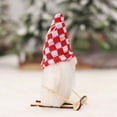 thumbnail image 4 of Chmadoxn Christmas Decorations Xmas Tree Decor New Christmas Doll Pendant Faceless Doll Ski Doll Scene Dress Up Christmas Tree Ornaments Gifts for Xmas Wedding Holiday, 4 of 4