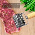 thumbnail image 5 of Ablandador de carne de acero inoxidable, Ablandador de carne con condimento rodante, 5 of 5